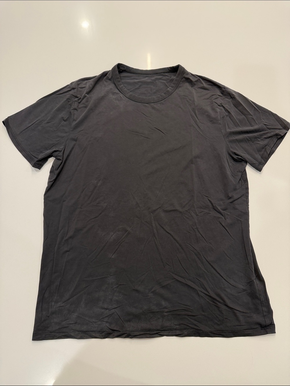 lululemon athletica Men's Black Short Sleeve Crew